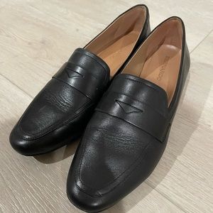 Bernardo Leather Black Loafers